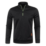 Autumn And Winter Men's Neckline Zipper Sweater | EX-STOCK product gallery photo 6
