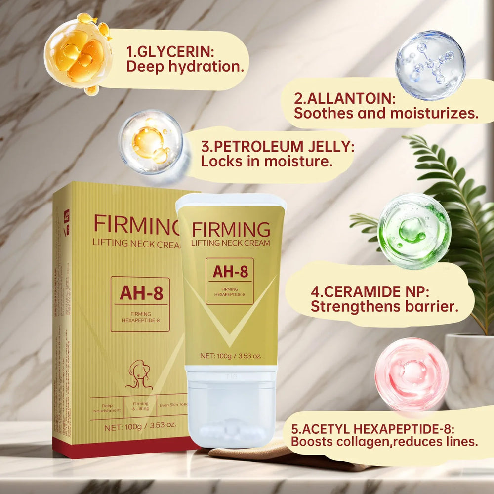 AH-8 Firming Lifting Neck cream - EX-STOCK CANADA