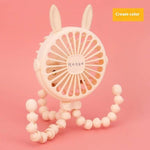 USB Powered summer heat Handheld fan with stand and Night light - EX-STOCK Canada