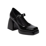 All-match Lolita Retro Patent Leather Thick High Heels Women for Women - EX-STOCK Canada