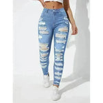 All-match Skinny Denim Trousers For Women - EX-STOCK CANADA
