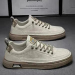 All-matching Sneakers Daily Leisure Sports Work Platform Casual Sneakers Shoes for Men Canvas Sneakers for Men - EX-STOCK CANADA