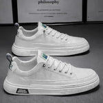All-matching Sneakers Daily Leisure Sports Work Platform Casual Sneakers Shoes for Men Canvas Sneakers for Men - EX-STOCK CANADA