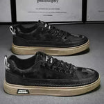 All-matching Sneakers Daily Leisure Sports Work Platform Casual Sneakers Shoes for Men Canvas Sneakers for Men - EX-STOCK CANADA