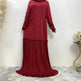 Amazing Simple Maxi Gown Abaya Dress for Sophisticated Arab Dubai Turkey Middle Eastern Women. - EX-STOCK Canada