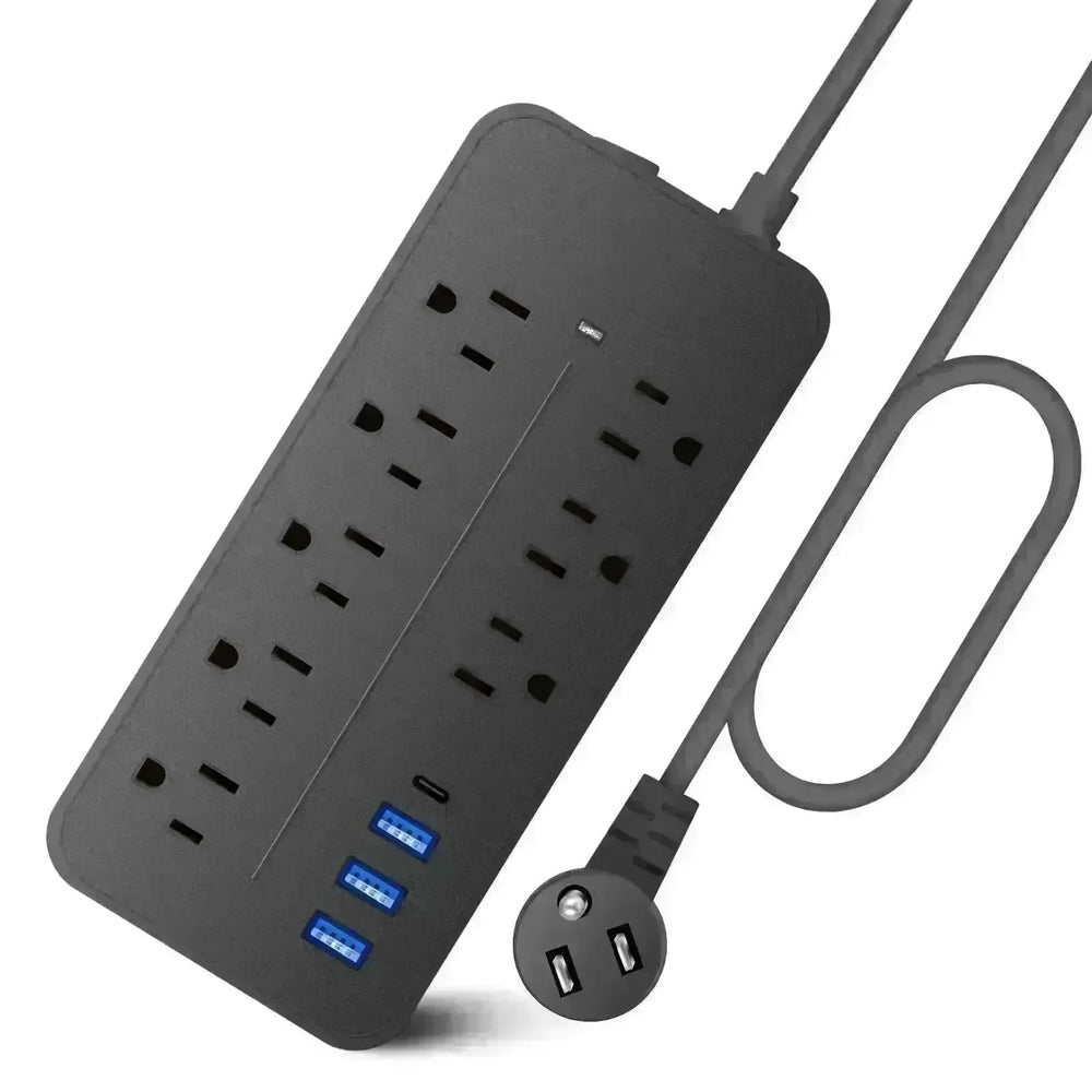 America Household Power Surge Protector Socket with USB Port. - EX-STOCK CANADA