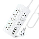 America Household Power Surge Protector Socket with USB Port. - EX-STOCK CANADA