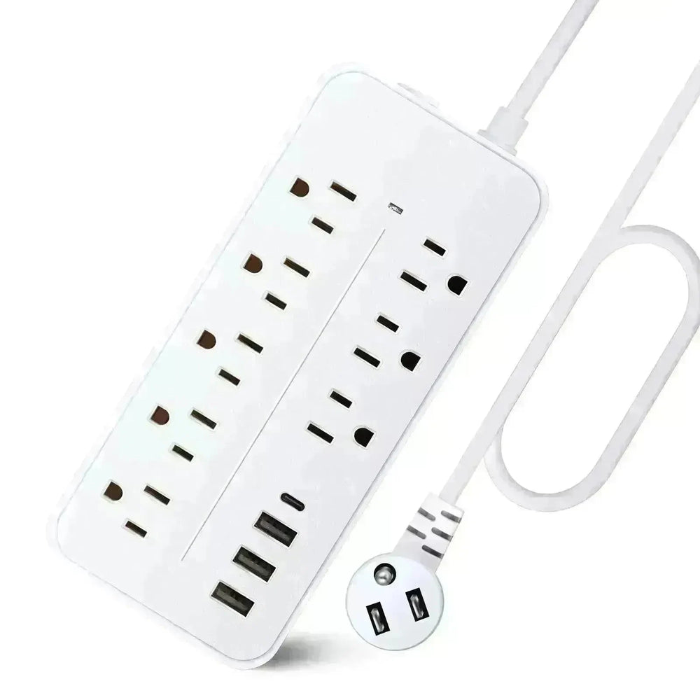 America Household Power Surge Protector Socket with USB Port. - EX-STOCK CANADA