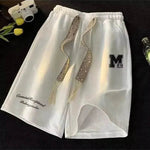 American High Street Fashionable Large Trunks Loose Sports And Leisure Middle Pants - EX-STOCK Canada