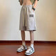 American Retro Shorts Male Student Hong Kong Style Trendy Fashion Fifth Pants Casual - EX-STOCK Canada