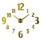 American Style Creative Three-Dimensional Decoration DIY Mirror Wall Stickers Nordic Clocks - EX-STOCK CANADA