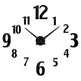 American Style Creative Three-Dimensional Decoration DIY Mirror Wall Stickers Nordic Clocks - EX-STOCK CANADA