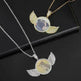 Angel Wings Medallions Custom Photo Pendant Necklace For Men Hip Hop Jewelry Iced Out Pendant Custom Engraved Name Memory Gift - EX-STOCK CANADA