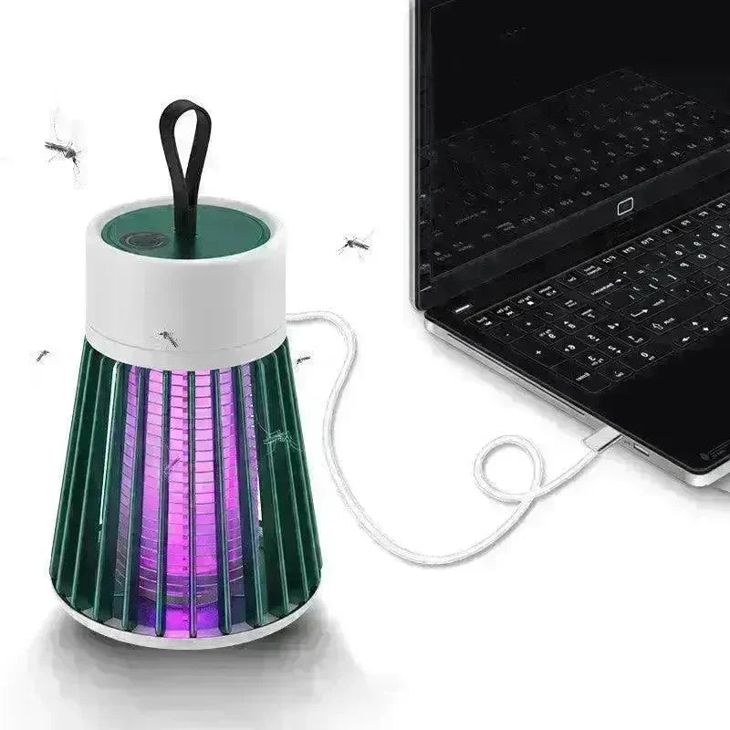 Anti Mosquitoes Portable Electric Mosquito Killer Lamp USB Insect Killer LED Mosquito Trap Bug Zapper Repellent - EX-STOCK CANADA