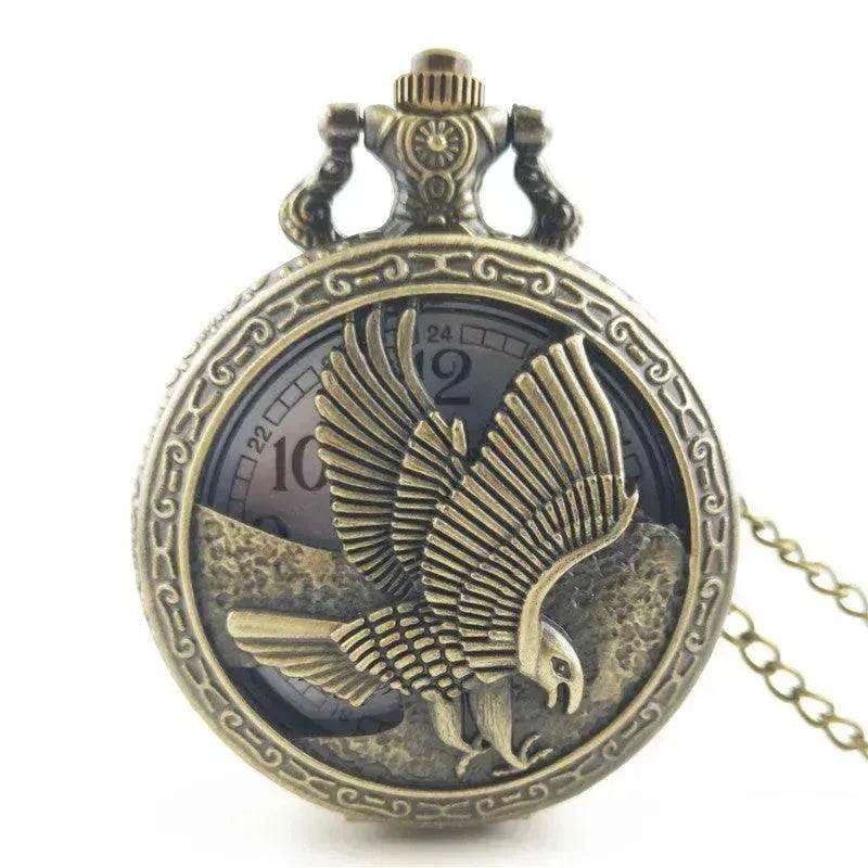 Antique Large Bird Arrow Vintage Pocket Watch - EX-STOCK Canada