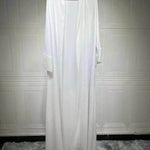 Abrigo Cardigan Árabe con Patchwork de Chifón - EX-STOCK Canada