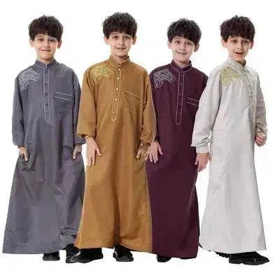 Elegant Little Boy's Arab Dubai Middle East Teen Boy Jalabiya ArabBoy Kaftan Galabia - EX-STOCK Canada