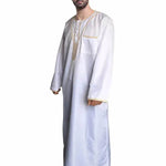 Eid Ramadan ArabKaftan Jalabiya for Men Arab Dubai Middle Eastern Men's Moroccan Men's Jalabiya - EX-STOCK Canada