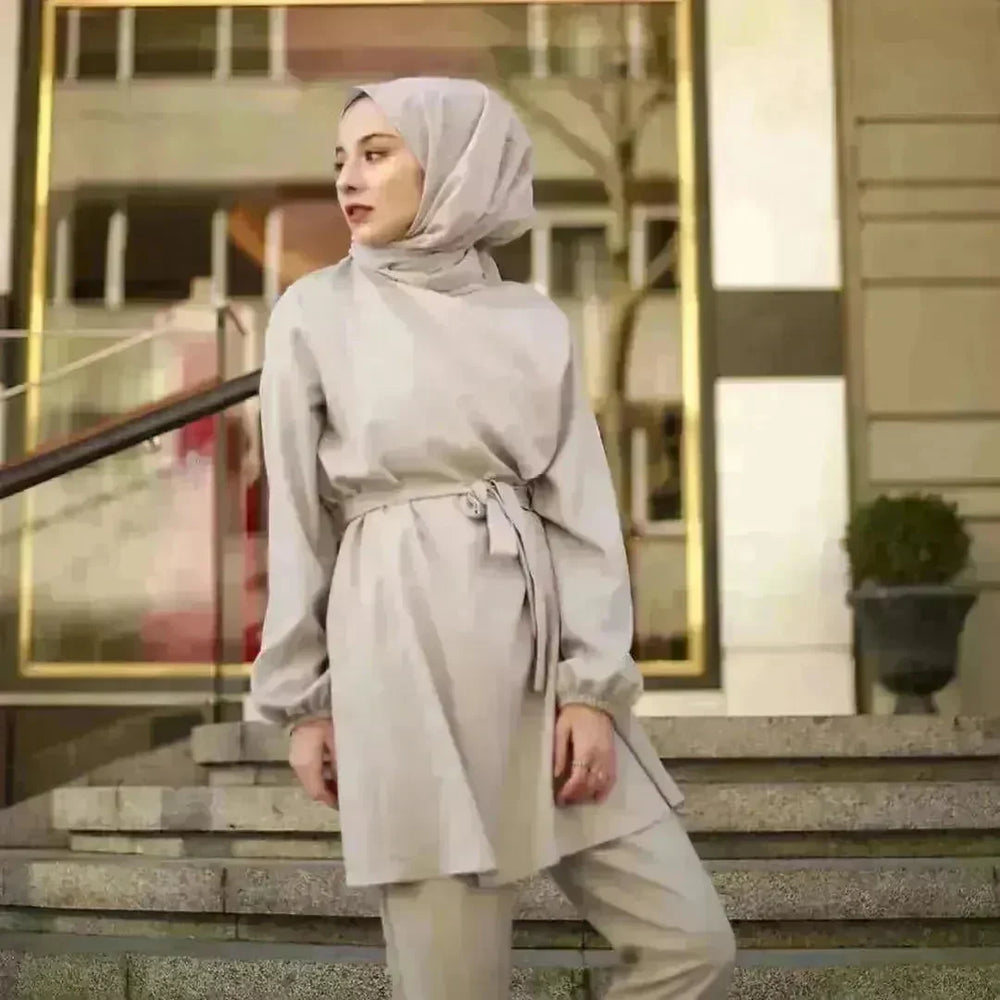 Arab girl Arab plus size two-piece suit - EX-STOCK CANADA
