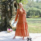 Arab Malaysia Indonesia Hollow Lace Dress - EX-STOCK CANADA