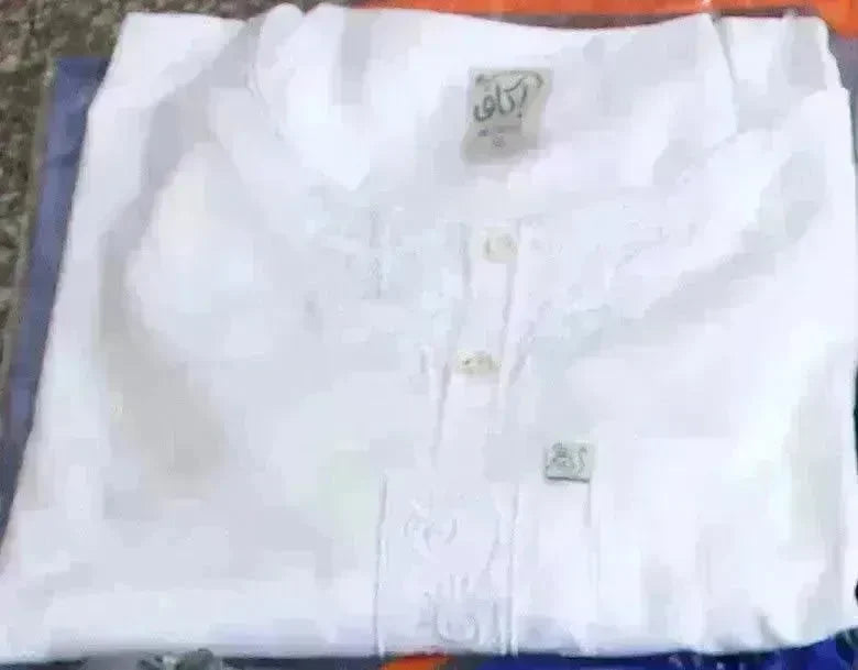 Arab Men's New Cotton Hemp Embroidery Liturgy Embroidered Hui Men's Suit Two Piece Wholesale - EX-STOCK CANADA