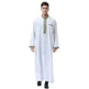 Arab Middle East Men's Applique Stand Collar Robe, TH810 - EX-STOCK CANADA