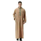 Arab Middle East Men's Applique Stand Collar Robe, TH810 - EX-STOCK CANADA