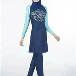 Arab One Piece Swimsuit Women's Long Sleeve Swimsuit - EX-STOCK CANADA