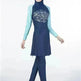 Arab One Piece Swimsuit Women's Long Sleeve Swimsuit - EX-STOCK CANADA