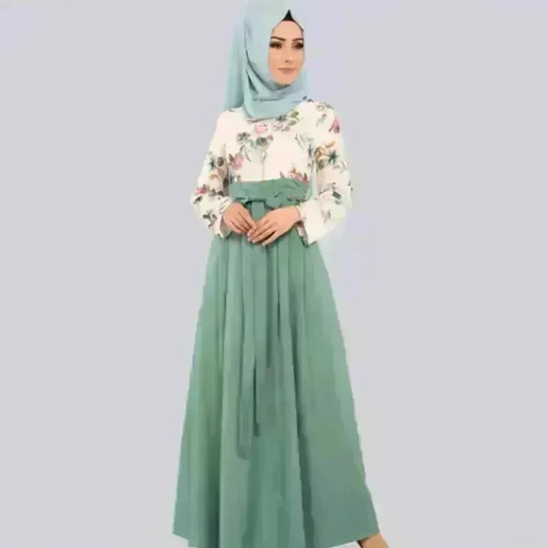 Arab Print Dress Arab Hot Style - EX-STOCK CANADA