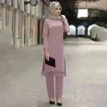 Arab women's suit abaya two-piece suit - EX-STOCK CANADA