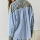 Autumn Women's Clothing Casual Homewear Plaid Shirt Outfit - EX-STOCK CANADA