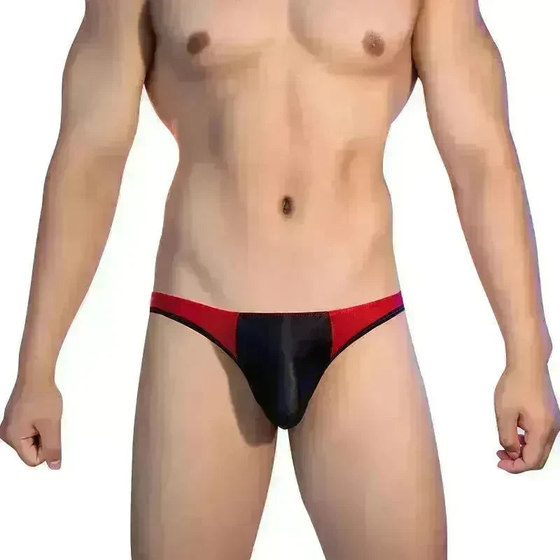 See-through Thin Transparent Silky Men's Low Waist Briefs - EX-STOCK CANADA