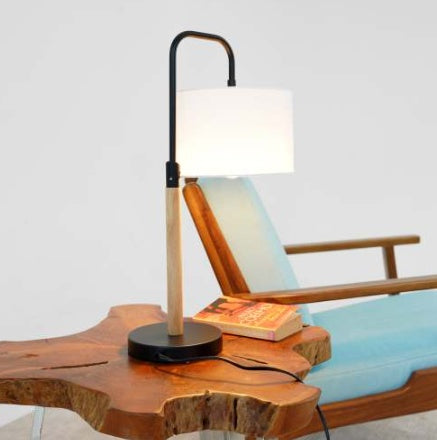 New Design Small Modern Stylish Desk Lamp In Stock In The United States,Easy To Install For Bedside Table Lamp, Night Light, Study Lamp, Arcus Paniz Simple Table Lamp With Cylinder Shade 110V EX-STOCK