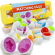 Baby Learning Educational Toy Smart Egg Toy Games Shape Matching Sorters Toys Montessori Eggs Toys For Kids Children - EX-STOCK CANADA