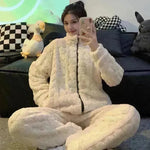Women's Winter Woolen Love Pajamas - EX-STOCK CANADA