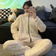 Women's Winter Woolen Love Pajamas - EX-STOCK CANADA