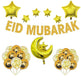 Eid Ramadan Latex Aluminum Film Balloon Combination Glitter Paper - EX-STOCK Canada
