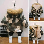 Boy Foreign-style Baby Winter Camouflage Padded Jacket - EX-STOCK Canada