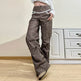 Slim Woven Leopard Print Casual Pants For Women - EX-STOCK Canada