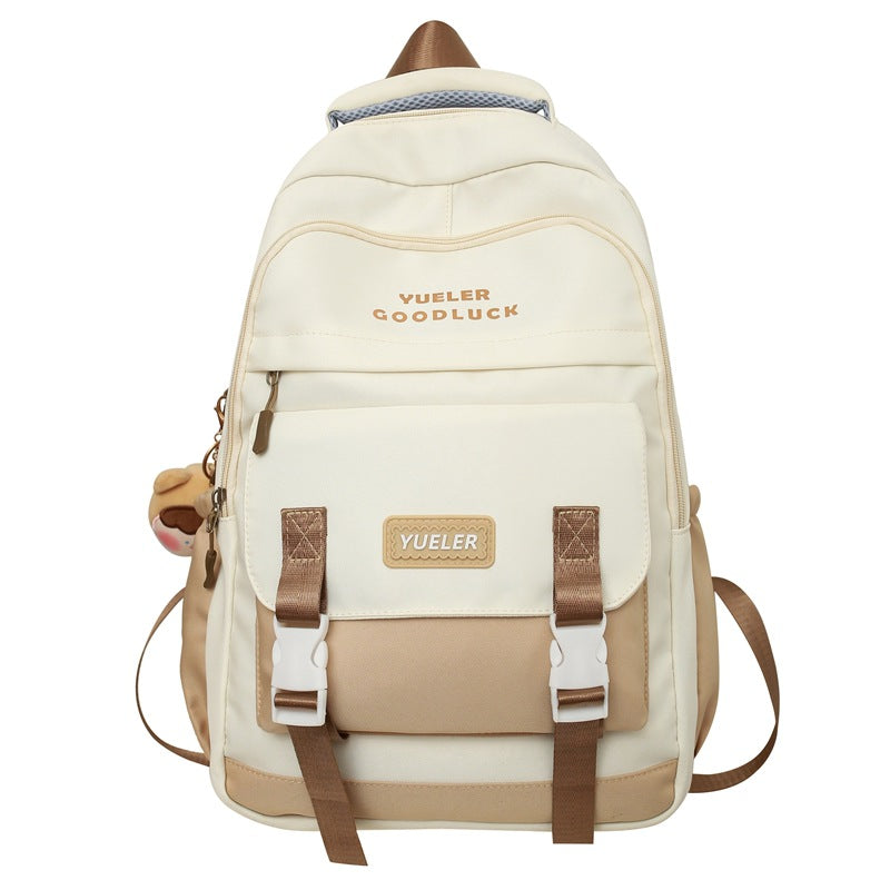Large Capacity Nylon Backpack – Cartoon Cute Style | 10 Colours