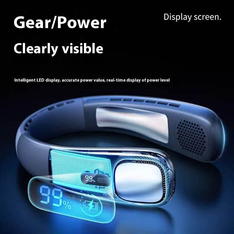 Usb Rechargeable Long Endurance Mute Leaf-free Halter Little Fan Portable Outdoor  EX-STOCK CANADA