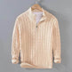Winter Half Zip Knitted Pullover Sweater for Men - EX-STOCK Canada