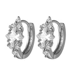 European And American Personalized Square Zircon Earrings - EX-STOCK CANADA