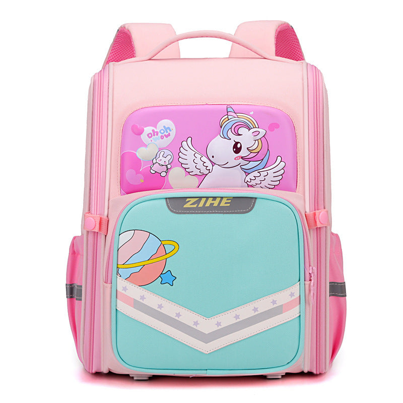 Cartoon Backpack For Reducing Burden And Protecting The Spine EX-STOCK