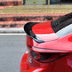 Model 14-21 Mazda 3 Exela Modified Tail Trim Sports Bright Black Tail Blade Large Fixed Wind Surrounded EX-STOCK Canada 