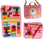 New Busy Book Children's Busy Board Dressing And Buttoning Learning Baby Early Education Preschool Sensory Learning Toy - EX-STOCK CANADA