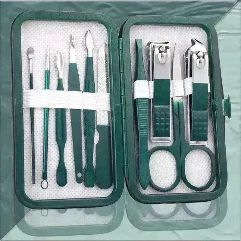 Pedicure Knife Nail Clippers Set Box Manicure Implement Nail Clippers Set - EX-STOCK CANADA