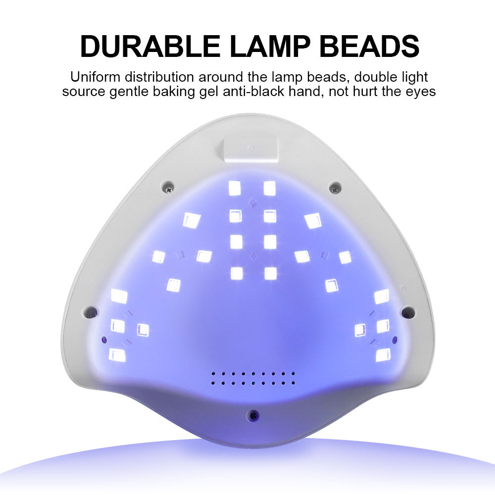 LED Nail Lamp, Nail Dryer Gel Nail Polish Curing LED UV Light With 4 Timers Automatic Sensor LCD Display Professional Nail Art Tools Accessories For Fingernail Toenail Salon EX-STOCK Canada 