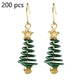 Christmas Earrings Tree Star DIY Earrings - EX-STOCK CANADA
